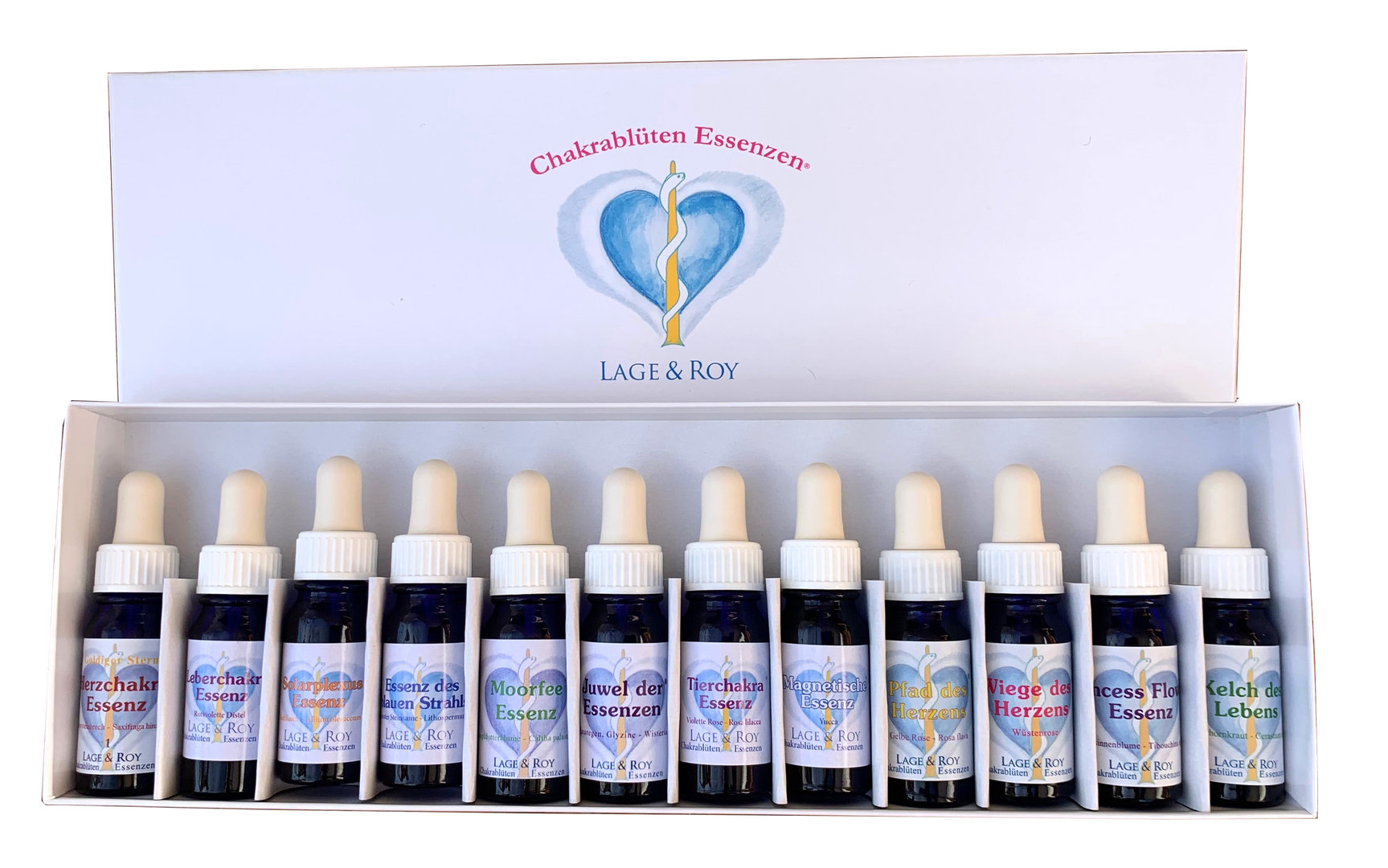 Die ersten 12 Essenzen mit Ledermappe